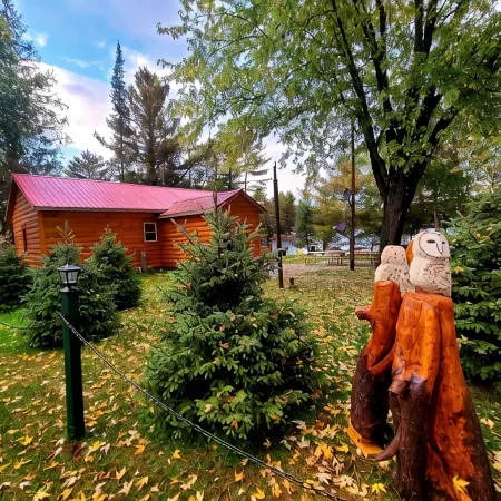 Lake view cabin 4 bedroom. Post lake Wi
