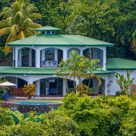 Newly Listed Marvelous Jungle Oasis with Ocean Views