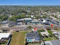 New Beach House w/ Heated Pool & EV Charger-1 Block to Beach, Walk to Everything