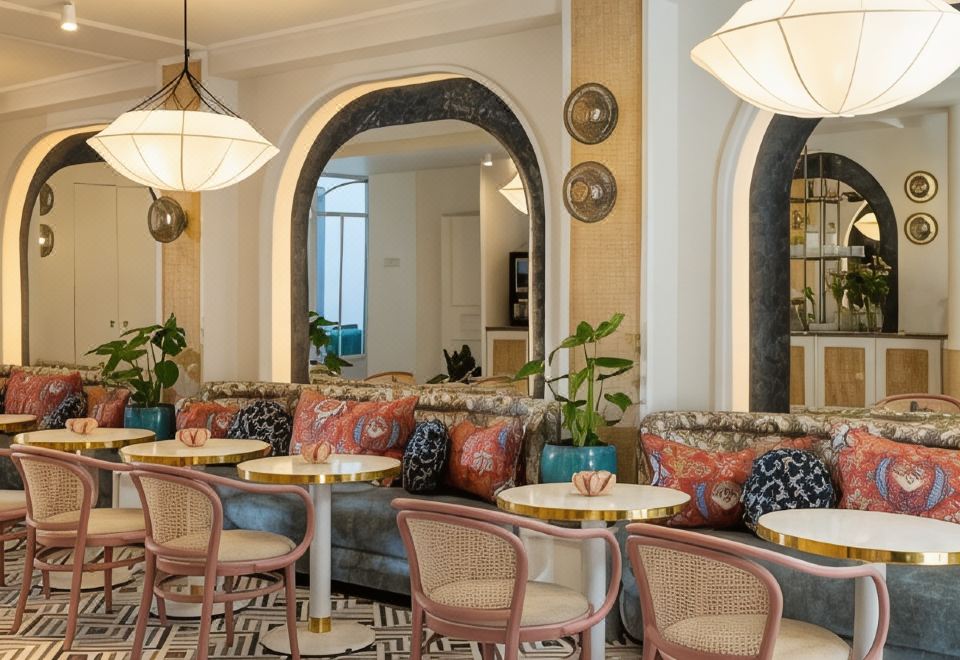 Hôtel L'Inattendu 정원 뷰