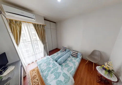 [Deact] Comfy Room at Apartemen Serpong Greenview with Sky Garden View