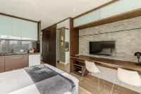 สตูดิโอ ใน คอนโดมิเนียม พร้อม สระว่ายน้ำ และ ยิม Nwc1510 โรงแรมใกล้Templo Mórmon