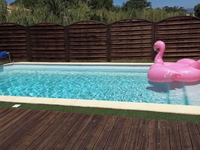 Air-Conditioned 2-Room Apartment Between 2 Beaches + Pool & Pergola - Giens