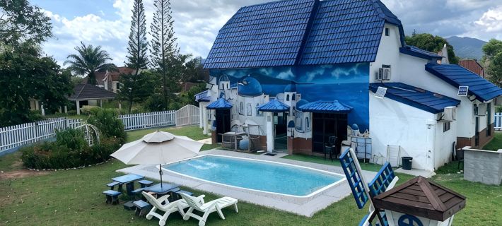 Lot 793 Blue Cottage Afamosa Melaka Hotele w: Pegoh