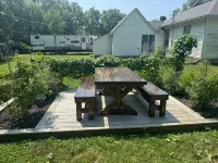 Downtown Whitestown Retreat with King Suite, Private Pool & Spacious Backyard - Wifi