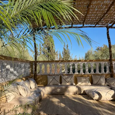 Villa Safran Ailleurs sous les Oliviers 15 minutes from the medina in Marrakech