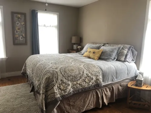Family rental in a unique Bavarian village on the edge of Lancaster County - 발코니