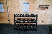 Barndominium with New indoor Gym located 8 miles from North shore of Bear Lake. - Træningscentre