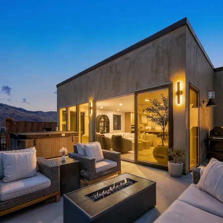 Lake Chelan Luxury Villa w/ Views•Private Beach•Marina•Pool•Spa•Sauna-Sleeps 24