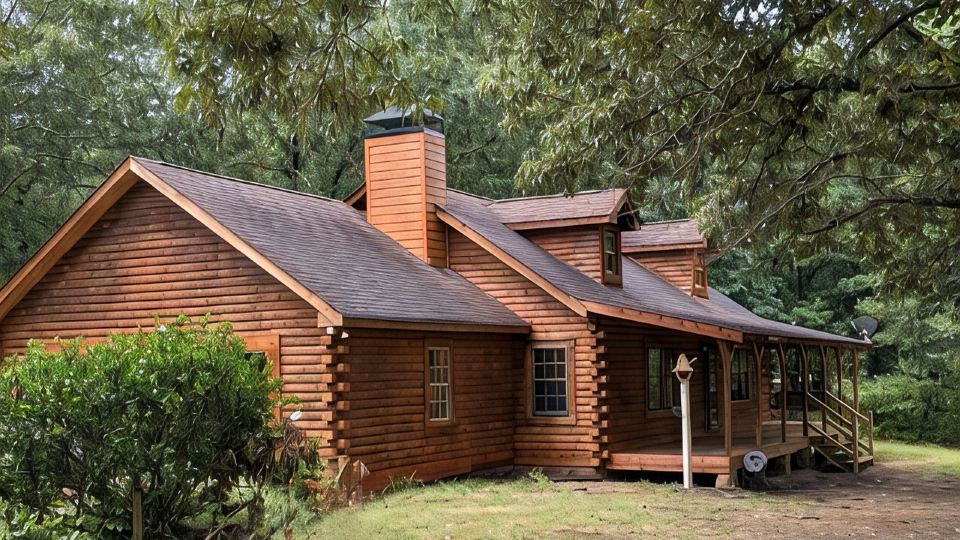 Cabin Bliss - Just 1 Mile from Lake Lanier / 5 Acre / 5 BR with Hot tub