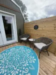 Star glazing Tiny house off grid peaceful Stone Mountain State Park and Fire pit