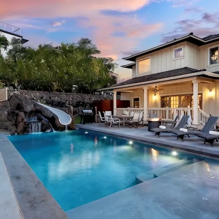 Legendary Estate 50 Steps to Maui’s Best Beach! New! 5 Bedroom, Pool With Slide!
