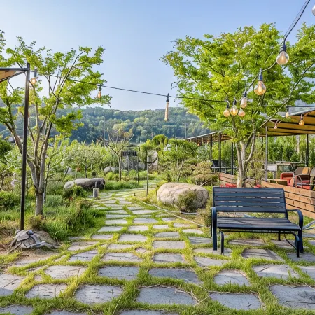 Cheongdo Havi Caravan Glamping Pool Villa