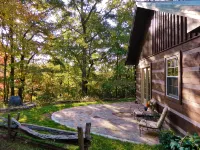 Wi-Fi PRIVATE Cabin in town Black Mountain Montreat FAST to Asheville WOODS - Hytter