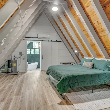 A-frame in the cove