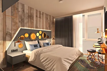 Holiday Inn - the niu, Brass Munich Olympiapark Отели рядом с достопримечательностью «Зоологическая государственная коллекция Мюнхена»
