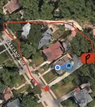 Victorian’s Upper Level, with pool & backyard!