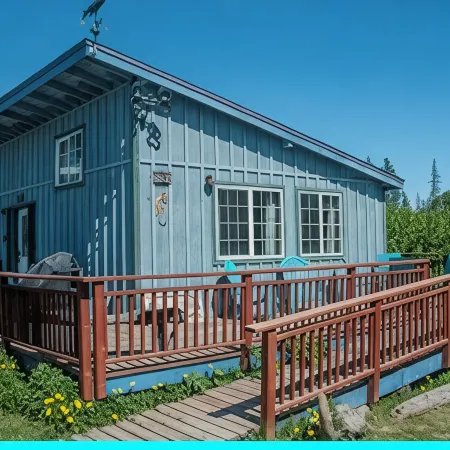 THE GARDEN SHED -  A HOMER SEASIDE COTTAGE