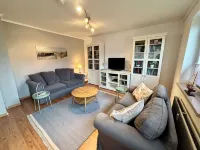 Tasteful and family-friendly quality apartment near the golf course - balkon