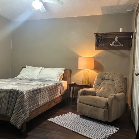 The Raccoons Den in the quaint Village of Aurora
