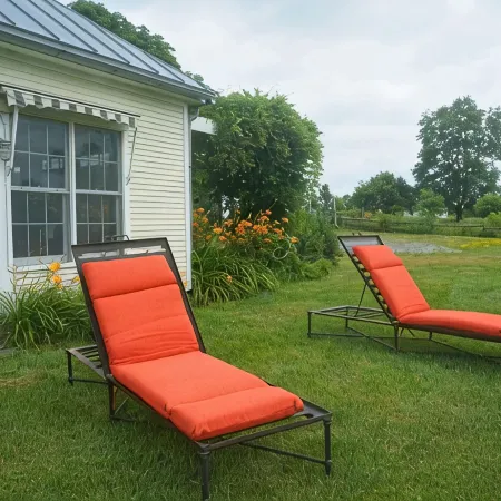 Serene, sun splashed cottage Отели в г. Аддисон