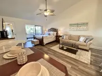 Steps to private beach in Gated Sawgrass Community! Renovated Condo. Hotels in Sawgrass
