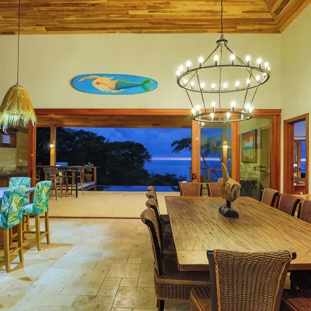Vista Sirena: Expansive Ocean View 4 bedroom / 4.5 bath home above Dominical
