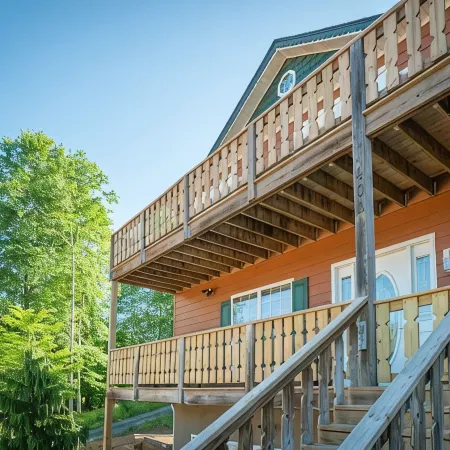 Spacious & Mountain Oasis ~ Games ~ Deck ~ BBQ