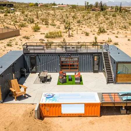 Box on the Rox Container Home + Heated Pool