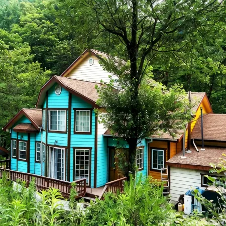 Jecheon Mountain, Vally and Me Pension
