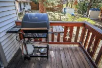 Cozy 2Br/2BA Log Home: Fenced Yard, Gas Fireplace & Walk to Lake - Vuoristonäköala