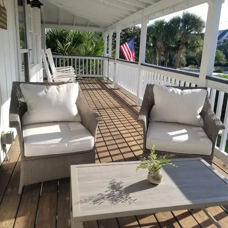 Prickly Pear Cottage, Upper Unit - 3 bedroom charmer on south Wrightsville Beach