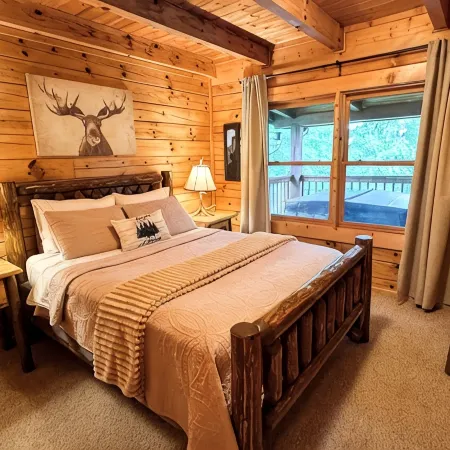 The Adaha Cabin Rustic&Cozy at Douglas Lake