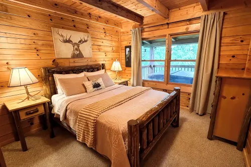 The Adaha Cabin Rustic&Cozy at Douglas Lake - Alphydda