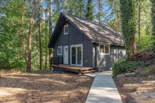 FREE Hot Tub Use + LV 2 EV Charging! Cozy Cabin - 5 min from Belfair State Park - Chalets