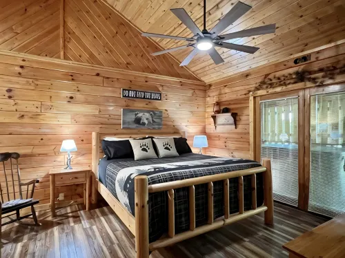 Cozy cabin 2 miles from Parkway! Secluded_Screen Porch_Wifi_Pool_Dog Friendly - Alppimaja