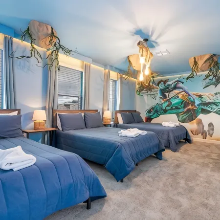 Gorgeous 9Bd with Pool and GameRoom at Champions Gate 9088