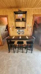 Modern Costa Del Sol Flat Overlooking Pokemouche River, with swimming off dock.