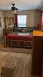 Priv 80 secluded spa cabin retreat in woods nature ATV trails fish hunt relax