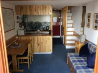 Duplex Apartment in Arc 1800, Savoie, 40m2, ski in/out - Homestays