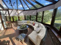 Hidden gem with hot tub  and tennis court in idyllic East Sussex  countryside .