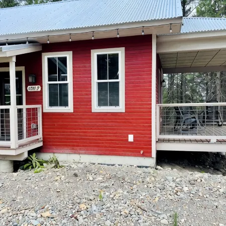 The Avalanche at Elk Ridge Village cabin 301E with views of Flathead Lake