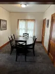 One block from downtown One bed one bath with extra folded out bed.