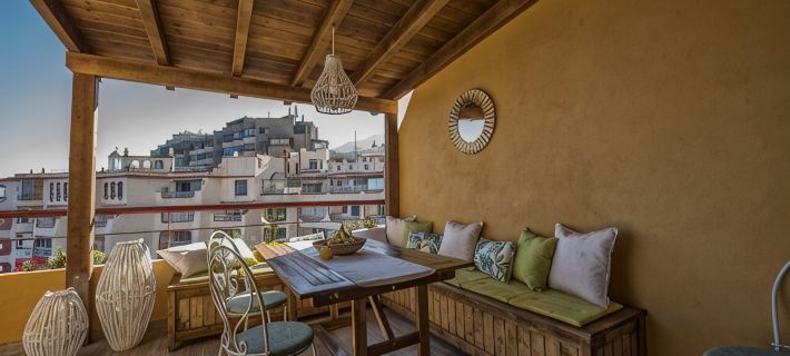 COMFORTABLE APARTMENT WITH FIRST LINE TERRACE AND SEA VIEWS Hotels in Anaga