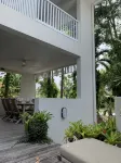 Tropical beach villa