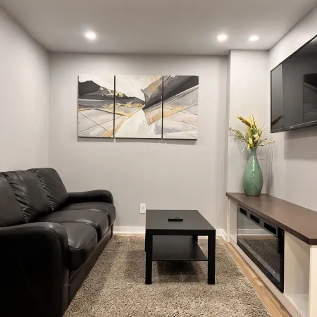 Darlington’s basement suite!