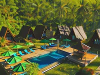 Mahaloka Valley Nusa Penida Hotels near Turtle Beach
