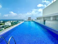 Stunning 3BHK Gym+infinity pool / 10 mins airport - Beach