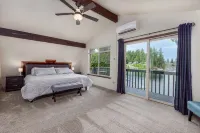 Waterfront home with  Private Dock, Lake Toys, EV Charger at Lost Lake - 4-Star