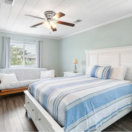 Updated Sunset Beach Home w/ a 2-Minute Walk to the Beach.  Parking for 5 Cars.